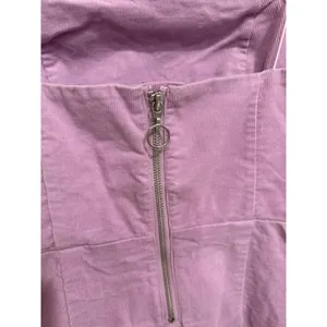 Urban Outfitters‎ Corduroy Mini Dress Purple Spaghetti Strap Size 6 thumbnail 3