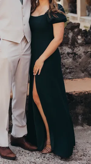 Lulus Emerald Green Maxi Dress thumbnail 2