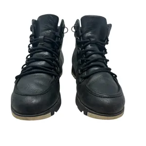Sorel Harlow Lace‎ Waterproof Leather Boots Black Women's 6.5 NL3399 thumbnail 3