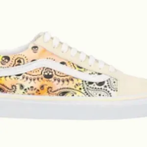 Vans Old Skool Bandana Flame Beige Orange size 8.5 thumbnail 4