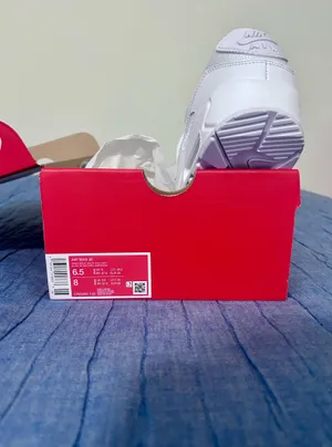 White Nike Air Max 90 Sneakers- New in box thumbnail 4
