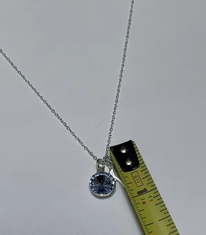Signed DISNEY Chain Necklace Silver Tone - A Dream Is A Wish Your Heart Makes thumbnail 8
