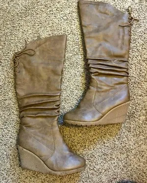 Top moda wedge boots thumbnail 1