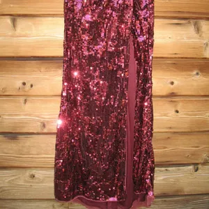 Mac Duggal Womens 93540 Sequin Gown Dress thumbnail 11