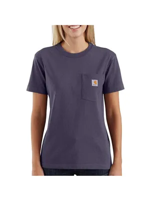 Carhartt Original Fit Women’s Pocket Tee size Large In green thumbnail 7