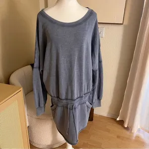 FREE PEOPLE‎ MOVEMENT Isley Tunic Oversized In blue Size Small thumbnail 4