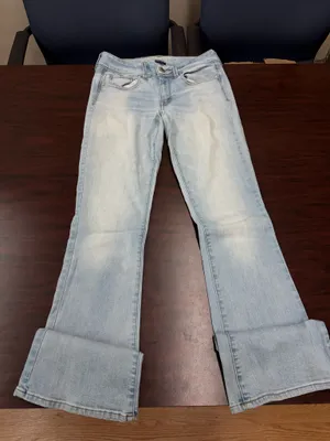 American Eagle Super Stretch Kick Boot Jeans Size 4 Long thumbnail 1