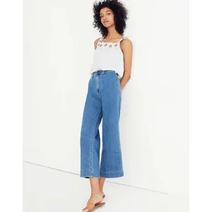 Madewell Emmett Wide Leg Crop Jeans thumbnail 2