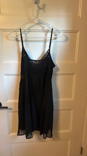 Black Spaghetti strap dress thumbnail 3