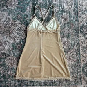 Beverly and Beck Velvet Mini Dress S Gold Lace Homecoming Romantic Coquette thumbnail 2