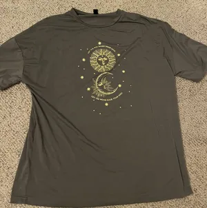 Oversized tee shirt Gray Size L thumbnail 1