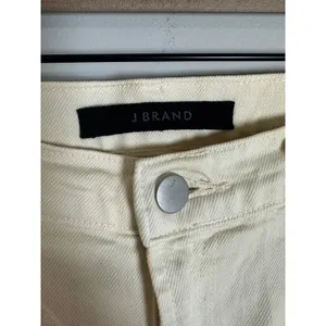 J Brand Julia High Rise‎ Flare Jeans Amaya Cream Cropped 29 thumbnail 5