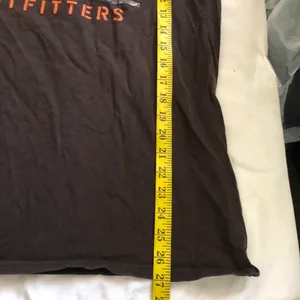 Realtree Outfitters T-Shirt, L, Brown with Camo Orange black Gray Graphic. Measurement in pics thumbnail 4