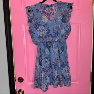 Steve Madden Blue Floral‎ Dress thumbnail 5