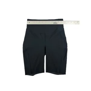 Lululemon‎ Base Pace 8" High-Rise Ribbed Black Shorts Nulux Size 4 thumbnail 4