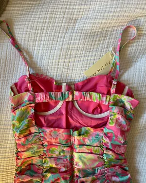 Mini Dress Floral Multi thumbnail 4