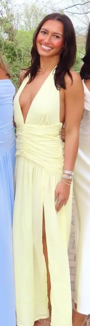 Fortunate One Maxi Dress Yellow thumbnail 3