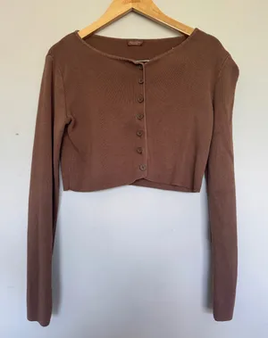 Brandy Melville Cropped Cardigan thumbnail 1
