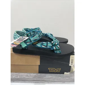Teva ORIGINAL UNIVERSAL Mashup Teal Women's‎ 6 Sandals thumbnail 2