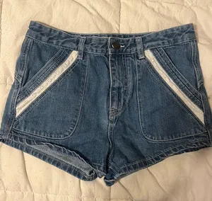 Free People Jean Shorts thumbnail 1
