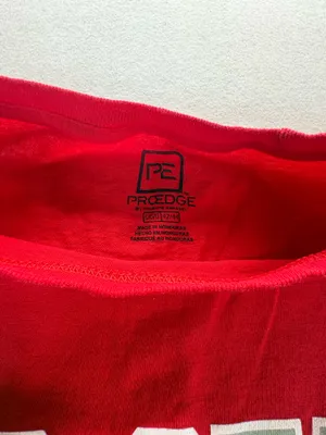 Ohio State Buckeyes Long Sleeve Shirt Mens Large Red ProEdge OSU Graphic Tee thumbnail 5