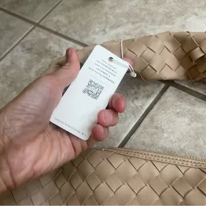 Urban Expression Ivory faux-Leather Bag NWT shoulder Tote NWT Hobo‎ Festival thumbnail 10