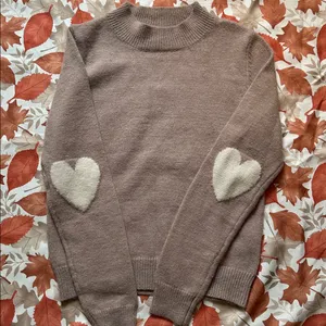 Dreamers Taupe Knit Sweater thumbnail 2