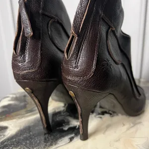 Fly London Leather Ankle Boots Made in Portugal EU 39 US 8 Y2K thumbnail 7