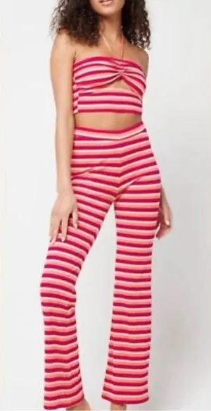 L*Space Paloma Loung Two-Piece Set, Women's Size L, Pink and Orange NWT thumbnail 1