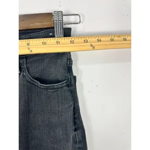 Madewell The Perfect Vintage Wide-Leg Jeans Black Womens 23 Lunar Wash 90s Retro thumbnail 6