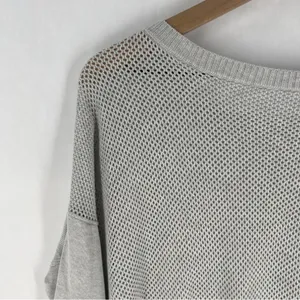 Lululemon Well‎ Being Sweater Heathered Vapor Dolman Sleeve Perforated Back thumbnail 10