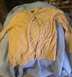 Yellow Cardigan Gap Mustard thumbnail 1
