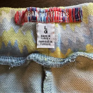 Urban Outfitters pull on Blue and Green knit Shorts thumbnail 2