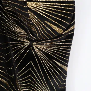 Codigo Black Gold Glitter Sunburst Multi Strap Bodycon Midi Dress Large thumbnail 3