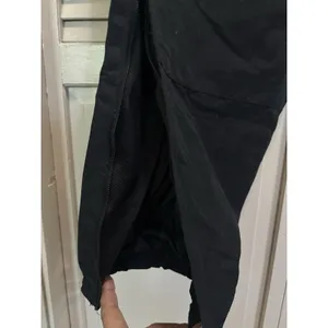 Skillcraft Army Pants Size M Black Lined Pockets Elastic/Cord Hem Zip Ankle thumbnail 3