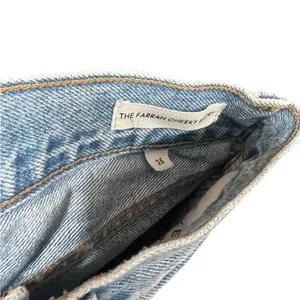 Aritzia Denim Forum Farrah‎ Cheeky Short Cutoff Denim Shorts Light Wash thumbnail 13