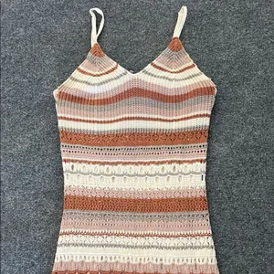 Boho Knit Midi Dress /Fall‎ Crochet Style Perfect for Thanksgiving Gatherings 🍂 thumbnail 11