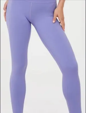 Aerie Purple Leggings Offline High-Rise thumbnail 1