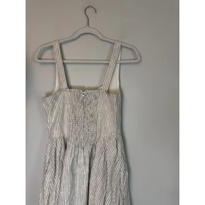 Reformation Balia 100% Linen Midi Dress Pockets Smocked Back Sz 4 NWT $298 thumbnail 12