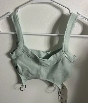Urban Outfitters Mint Crop Top thumbnail 1