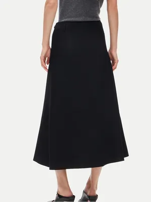 NWT J. Crew A-Line Bouclé Skirt Black Size 6 thumbnail 2