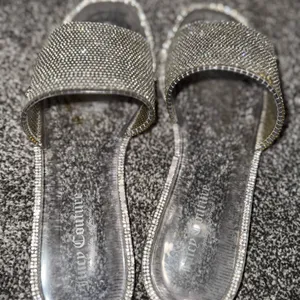 Juicy Couture Silver Rhinestone Sandals thumbnail 3