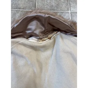 Vintage Cameron Classics Cashmere Cardigan‎ Max Azen Mink Fur Collar Cream/Beige thumbnail 15