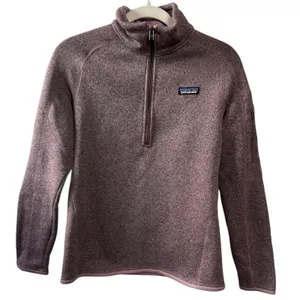 Patagonia Women's Better Sweater® 1/4-Zip in Hazy Purple Size Small Gently Used thumbnail 2