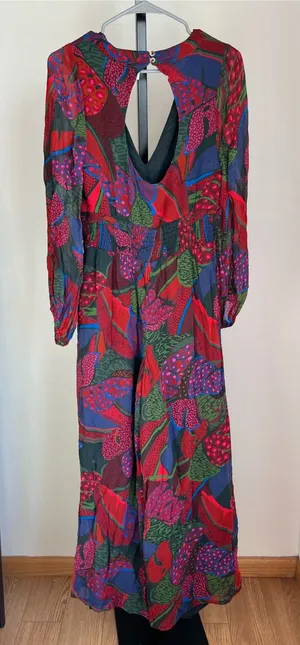 Anthropologie Farm Rio Printed Jumpsuit Small thumbnail 1
