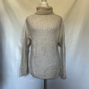 Abercrombie & Fitch Chunky Turtleneck Womens Sweater Sz XS Fisherman Coastal thumbnail 15