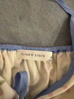 Floral Altar'd State Babydoll Top thumbnail 4