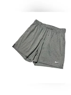 Nike Attack Dri-Fit Mid Rise Shorts Women's Small Grey Athletic Short Workout thumbnail 2