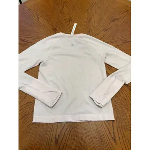 Lululemon Swiftly Tech Long Sleeve 2.0 Women 4 Pink Lavender Activewear Top thumbnail 7