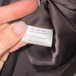 Eileen Fisher Wool‎ Jacket Womens Small Brown Excellent Italian Fabric Zip Up thumbnail 3